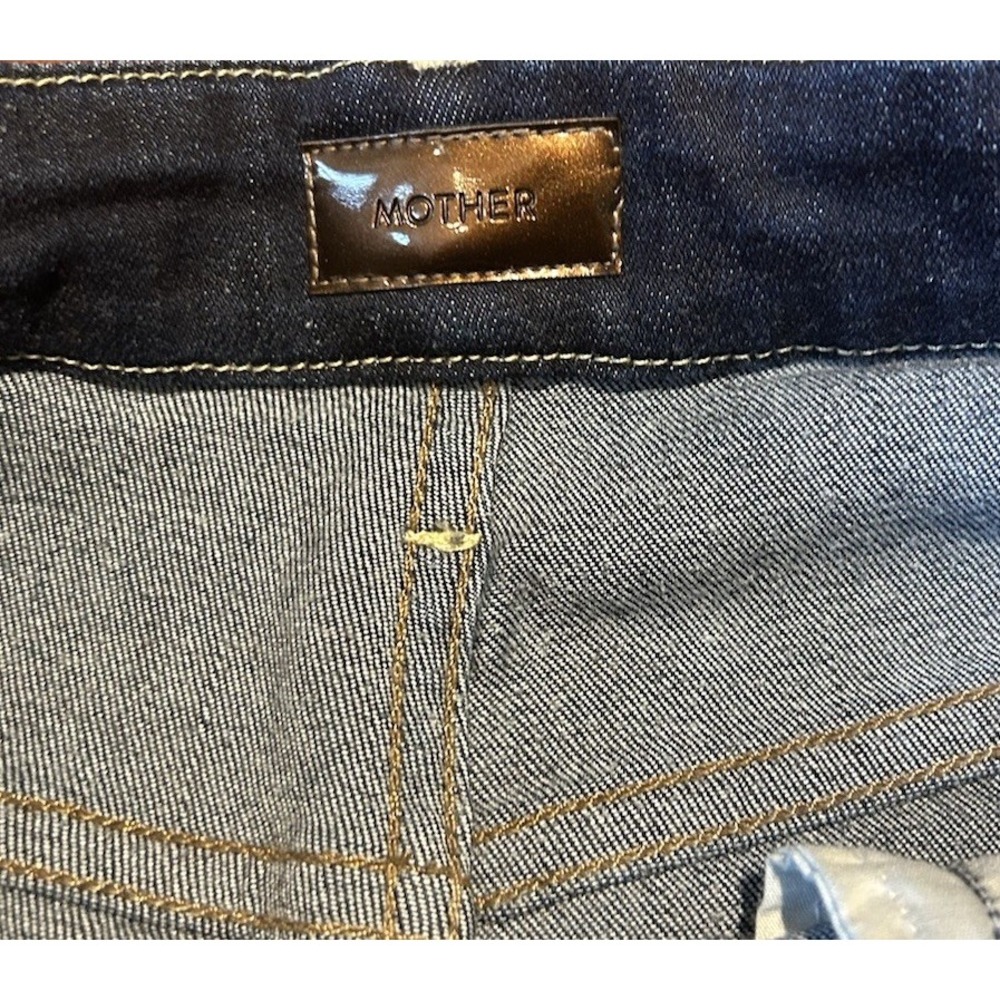 Mother Jeans Size 26 Blue High Waisted Looker Ankle Up Your‎ Alley Denim - Picture 4 of 11